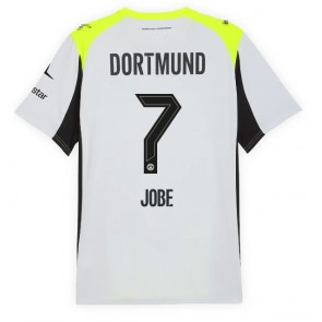 Borussia Dortmund Jobe Bellingham #7 Venkovní Dres 2025-26 Krátkým Rukávem Borussia Dortmund Jobe Bellingham #7 Venkovní Dres 2025-26 Krátkým Rukávem