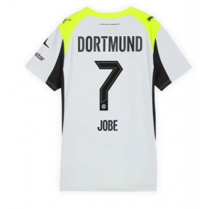 Borussia Dortmund Jobe Bellingham #7 Venkovní Dres pro Dámy 2025-26 Krátkým Rukávem Borussia Dortmund Jobe Bellingham #7 Venkovní Dres pro Dámy 2025-26 Krátkým Rukávem