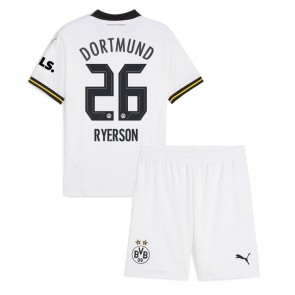 Borussia Dortmund Julian Ryerson #26 Alternativní dres komplet pro Děti 2024-25 Krátkým Rukávem (+ Krátké kalhoty)