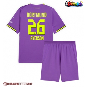 Borussia Dortmund Julian Ryerson #26 Alternativní dres komplet pro Děti 2026-27 Krátkým Rukávem (+ Krátké kalhoty)