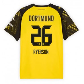 Borussia Dortmund Julian Ryerson #26 Domácí Dres 2025-26 Krátkým Rukávem Borussia Dortmund Julian Ryerson #26 Domácí Dres 2025-26 Krátkým Rukávem