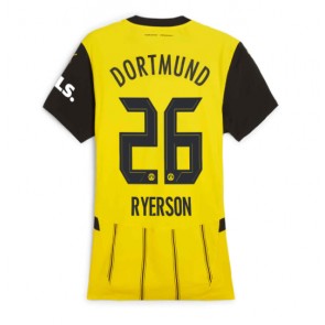 Borussia Dortmund Julian Ryerson #26 Domácí Dres pro Dámy 2024-25 Krátkým Rukávem