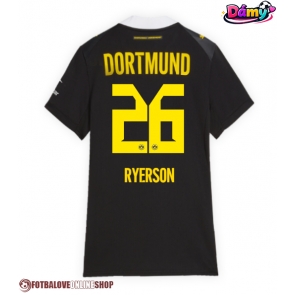 Borussia Dortmund Julian Ryerson #26 Venkovní Dres pro Dámy 2026-27 Krátkým Rukávem