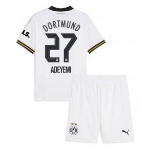 Borussia Dortmund Karim Adeyemi #27 Alternativní dres komplet pro Děti 2024-25 Krátkým Rukávem (+ Krátké kalhoty)