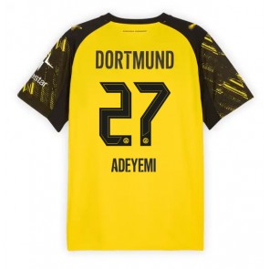 Borussia Dortmund Karim Adeyemi #27 Domácí Dres 2025-26 Krátkým Rukávem