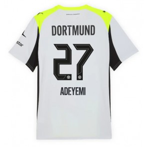 Borussia Dortmund Karim Adeyemi #27 Venkovní Dres 2025-26 Krátkým Rukávem