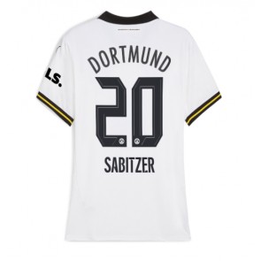 Borussia Dortmund Marcel Sabitzer #20 Alternativní Dres pro Dámy 2024-25 Krátkým Rukávem