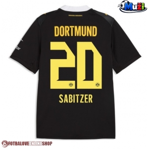 Borussia Dortmund Marcel Sabitzer #20 Venkovní Dres 2026-27 Krátkým Rukávem