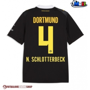 Borussia Dortmund Nico Schlotterbeck #4 Venkovní Dres 2026-27 Krátkým Rukávem
