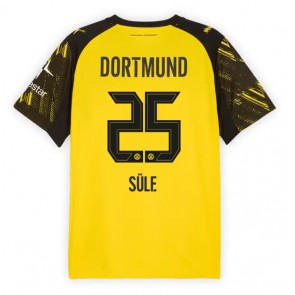 Borussia Dortmund Niklas Sule #25 Domácí Dres 2025-26 Krátkým Rukávem Borussia Dortmund Niklas Sule #25 Domácí Dres 2025-26 Krátkým Rukávem