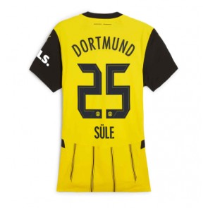 Borussia Dortmund Niklas Sule #25 Domácí Dres pro Dámy 2024-25 Krátkým Rukávem