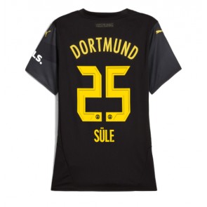 Borussia Dortmund Niklas Sule #25 Venkovní Dres pro Dámy 2024-25 Krátkým Rukávem