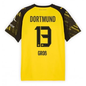Borussia Dortmund Pascal Gross #13 Domácí Dres 2025-26 Krátkým Rukávem Borussia Dortmund Pascal Gross #13 Domácí Dres 2025-26 Krátkým Rukávem