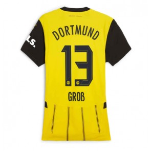Borussia Dortmund Pascal Gross #13 Domácí Dres pro Dámy 2024-25 Krátkým Rukávem