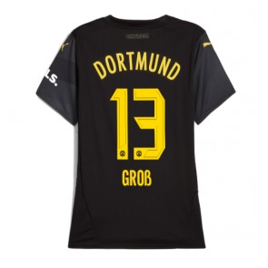 Borussia Dortmund Pascal Gross #13 Venkovní Dres pro Dámy 2024-25 Krátkým Rukávem