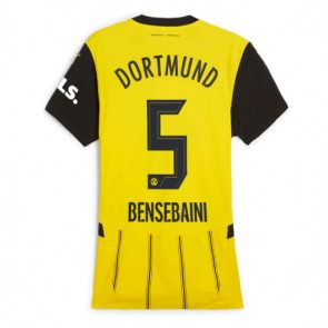 Borussia Dortmund Ramy Bensebaini #5 Domácí Dres pro Dámy 2024-25 Krátkým Rukávem