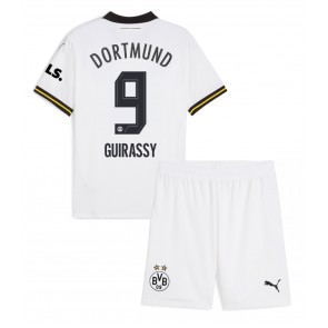 Borussia Dortmund Serhou Guirassy #9 Alternativní dres komplet pro Děti 2024-25 Krátkým Rukávem (+ Krátké kalhoty)