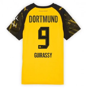 Borussia Dortmund Serhou Guirassy #9 Domácí Dres pro Dámy 2025-26 Krátkým Rukávem Borussia Dortmund Serhou Guirassy #9 Domácí Dres pro Dámy 2025-26 Krátkým Rukávem