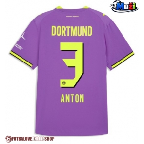 Borussia Dortmund Waldemar Anton #3 Alternativní Dres 2026-27 Krátkým Rukávem