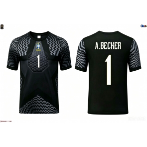 Brazílie Alisson Becker #1 Brankář Domácí Dres MS 2026 Krátkým Rukávem