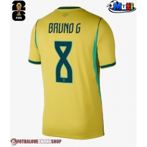 Brazílie Bruno Guimaraes #8 Domácí Dres MS 2026 Krátkým Rukávem