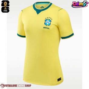 Brazílie Domácí Dres pro Dámy MS 2026 Krátkým Rukávem
