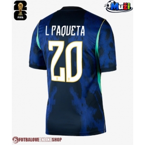 Brazílie Lucas Paqueta #20 Venkovní Dres MS 2026 Krátkým Rukávem
