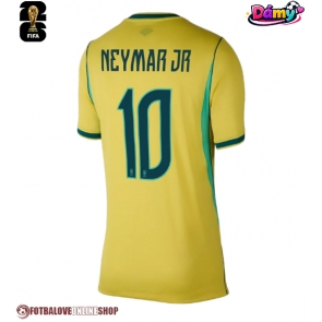 Brazílie Neymar Jr #10 Domácí Dres pro Dámy MS 2026 Krátkým Rukávem
