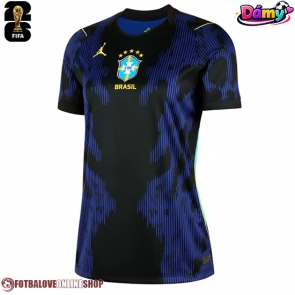 Brazílie Venkovní Dres pro Dámy MS 2026 Krátkým Rukávem