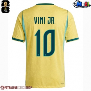 Brazílie Vinicius Junior #10 Domácí Dres MS 2026 Krátkým Rukávem