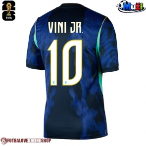 Brazílie Vinicius Junior #10 Venkovní Dres MS 2026 Krátkým Rukávem