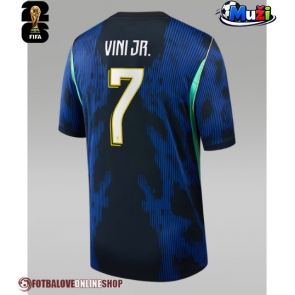Brazílie Vinicius Junior #7 Venkovní Dres MS 2026 Krátkým Rukávem