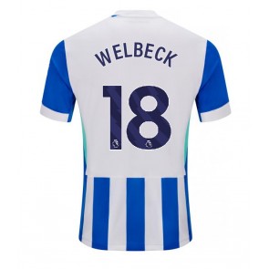 Brighton Danny Welbeck #18 Domácí Dres 2025-26 Krátkým Rukávem Brighton Danny Welbeck #18 Domácí Dres 2025-26 Krátkým Rukávem