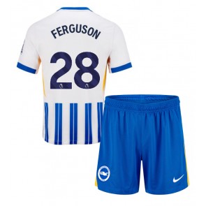 Brighton Evan Ferguson #28 Domácí dres komplet pro Děti 2024-25 Krátkým Rukávem (+ Krátké kalhoty)