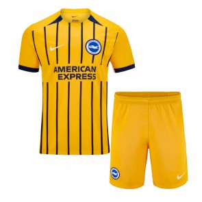 Brighton Venkovní dres komplet pro Děti 2024-25 Krátkým Rukávem (+ Krátké kalhoty)