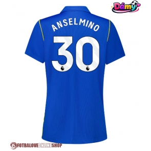 Chelsea Aaron Anselmino #30 Domácí Dres pro Dámy 2026-27 Krátkým Rukávem