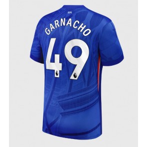 Chelsea Alejandro Garnacho #49 Domácí Dres 2025-26 Krátkým Rukávem