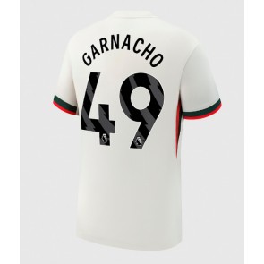 Chelsea Alejandro Garnacho #49 Venkovní Dres 2025-26 Krátkým Rukávem Chelsea Alejandro Garnacho #49 Venkovní Dres 2025-26 Krátkým Rukávem
