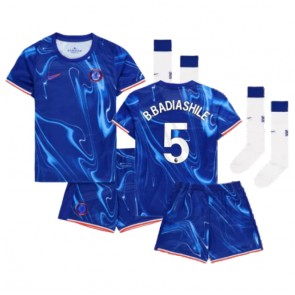 Chelsea Benoit Badiashile #5 Domácí dres komplet pro Děti 2024-25 Krátkým Rukávem (+ Krátké kalhoty)