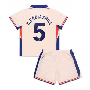 Chelsea Benoit Badiashile #5 Venkovní dres komplet pro Děti 2024-25 Krátkým Rukávem (+ Krátké kalhoty)