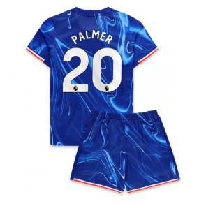 Chelsea Cole Palmer #20 Domácí dres komplet pro Děti 2024-25 Krátkým Rukávem (+ Krátké kalhoty)