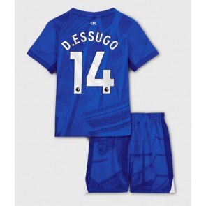 Chelsea Dario Essugo #14 Domácí dres komplet pro Děti 2025-26 Krátkým Rukávem (+ Krátké kalhoty)