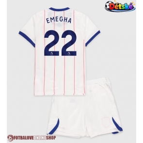 Chelsea Emmanuel Emegha #22 Alternativní dres komplet pro Děti 2026-27 Krátkým Rukávem (+ Krátké kalhoty)