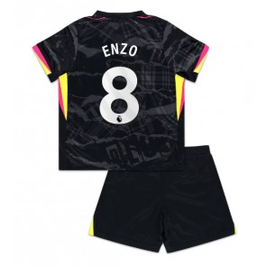 Chelsea Enzo Fernandez #8 Alternativní dres komplet pro Děti 2024-25 Krátkým Rukávem (+ Krátké kalhoty)