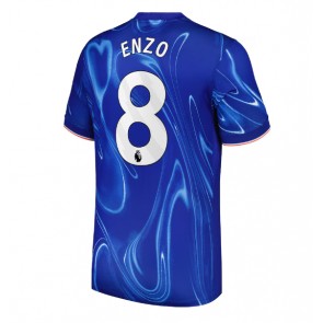 Chelsea Enzo Fernandez #8 Domácí Dres 2024-25 Krátkým Rukávem