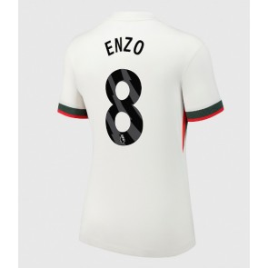 Chelsea Enzo Fernandez #8 Venkovní Dres pro Dámy 2025-26 Krátkým Rukávem