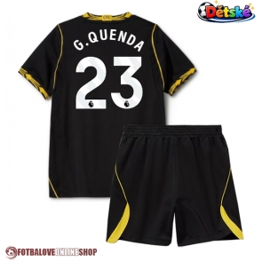 Chelsea Geovany Quenda #23 Venkovní dres komplet pro Děti 2026-27 Krátkým Rukávem (+ Krátké kalhoty)