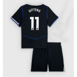 Chelsea Jamie Gittens #11 Alternativní dres komplet pro Děti 2025-26 Krátkým Rukávem (+ Krátké kalhoty)