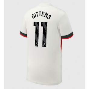 Chelsea Jamie Gittens #11 Venkovní Dres 2025-26 Krátkým Rukávem