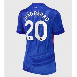 Chelsea Joao Pedro #20 Domácí Dres pro Dámy 2025-26 Krátkým Rukávem